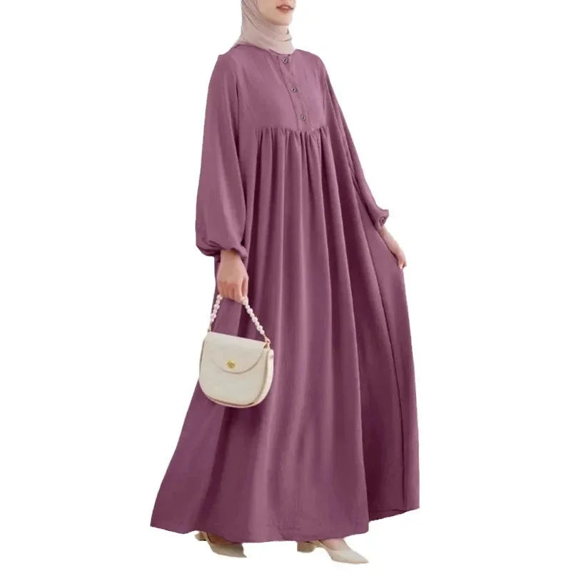 H723 Long Solid Color Loose Fit able Casual Kaftan Sleeveless Foulard Wrap