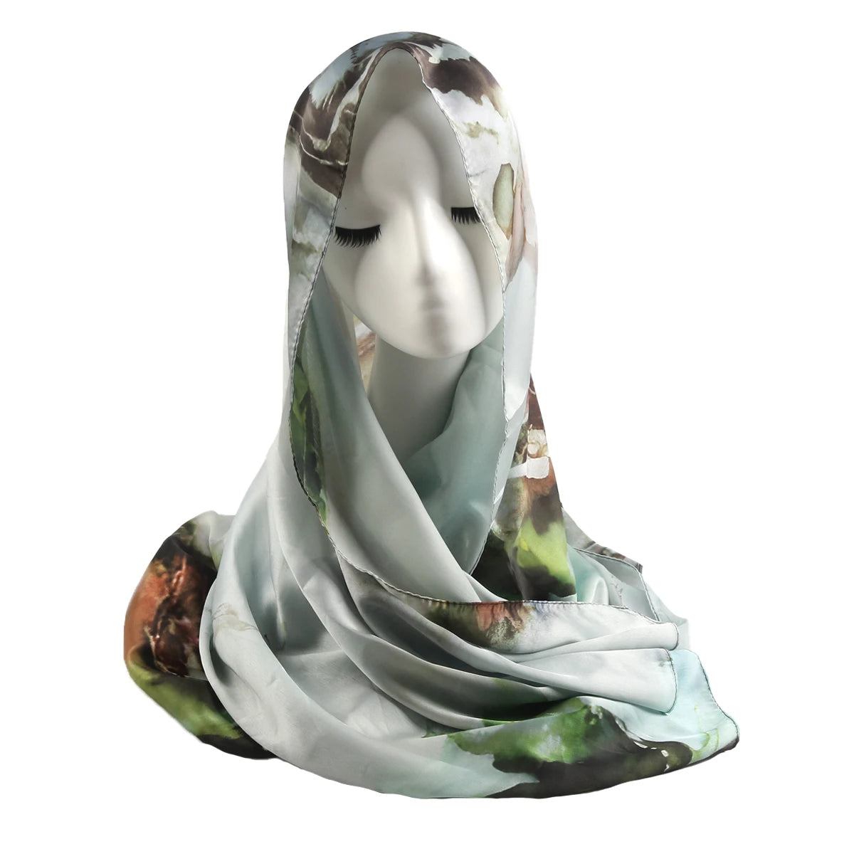 Satin Chiffon Ribbon Ombre Style