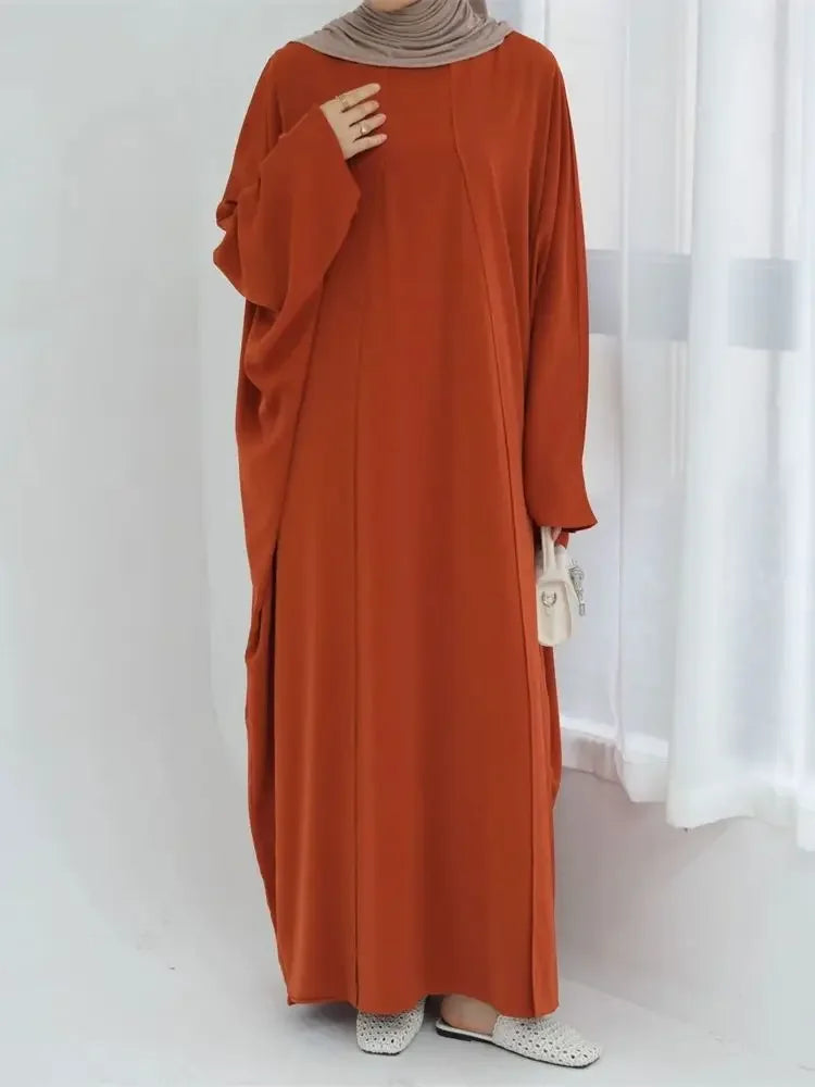 Abaya Splicing Fake Two Pieces Kaftan Abayas Caftan