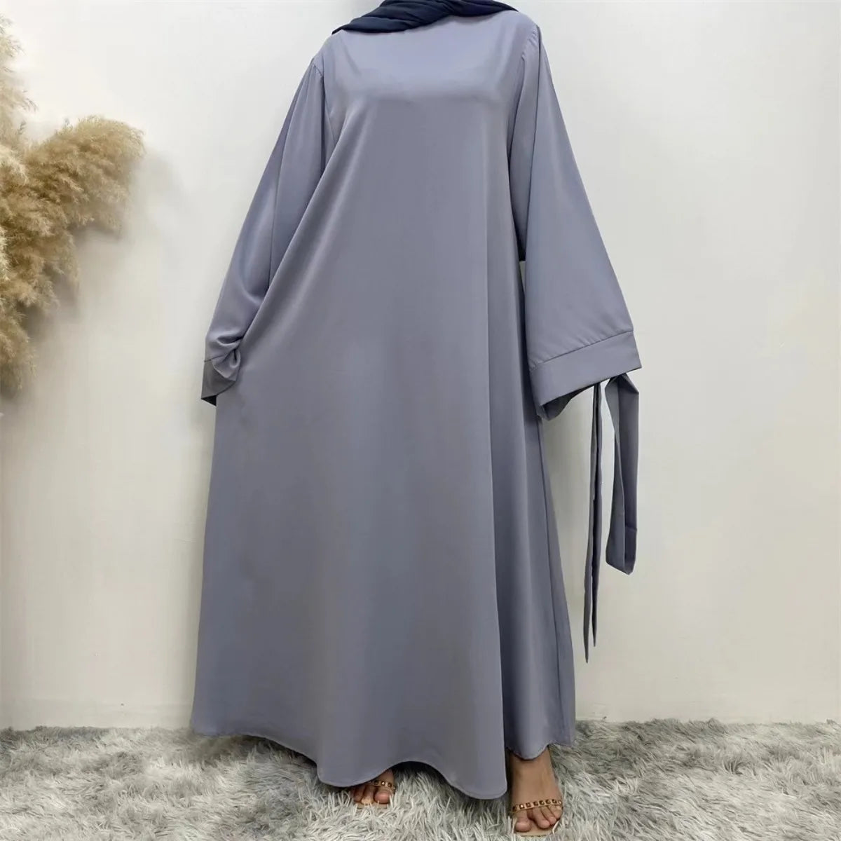 Abayas Kaftans With Belt Full Sleeve s