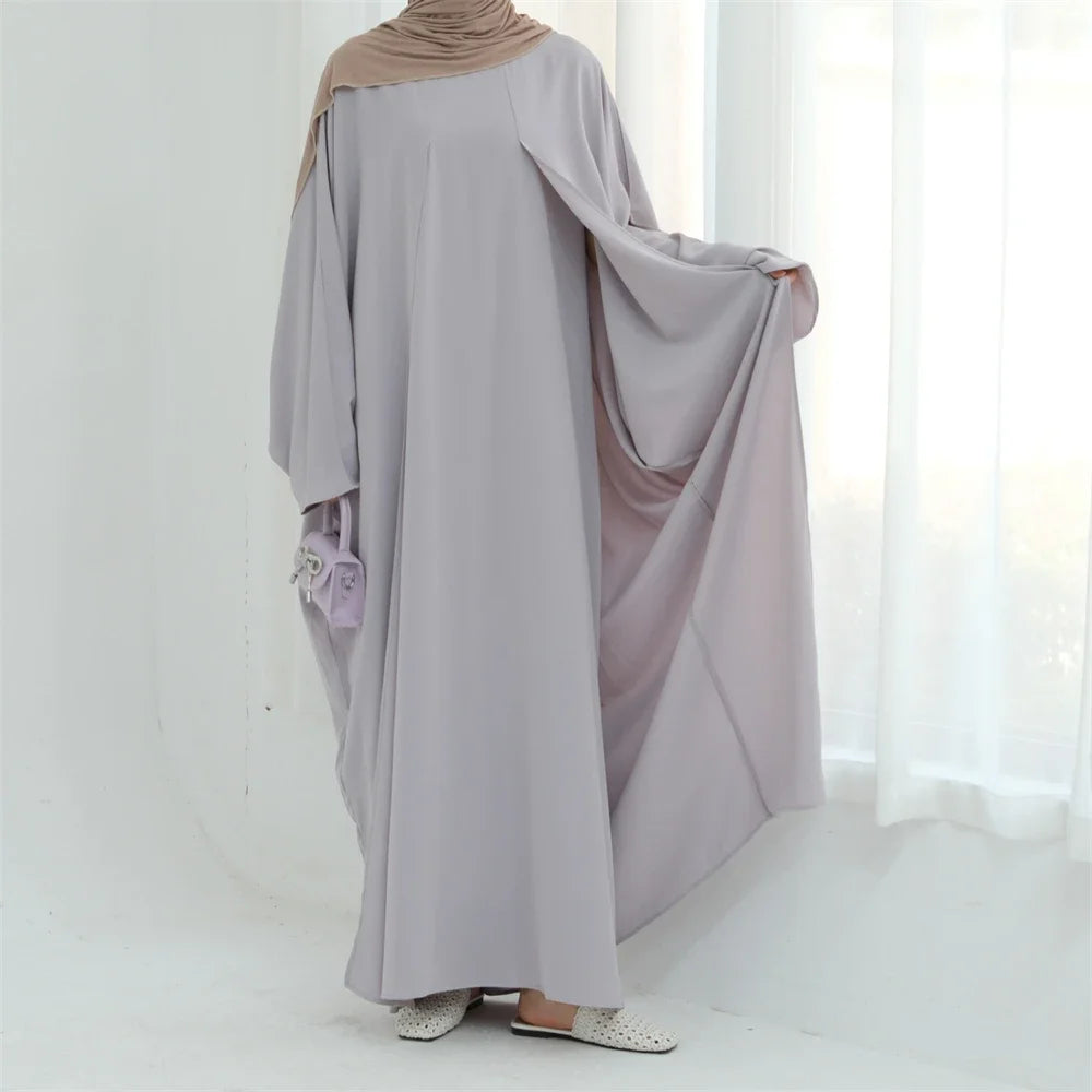 Abaya Splicing Fake Two Pieces Kaftan Abayas Caftan