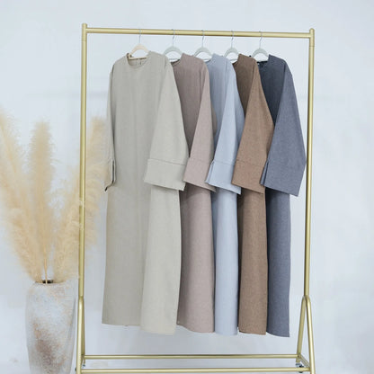 Abaya Luxury Plain Turkey Abayas Kaftan Arabe