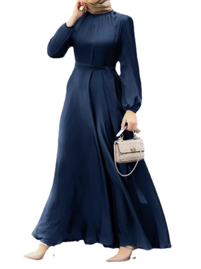 Abaya India Abayas Solid Turkey Morocco Kaftan Longue Largos 2022