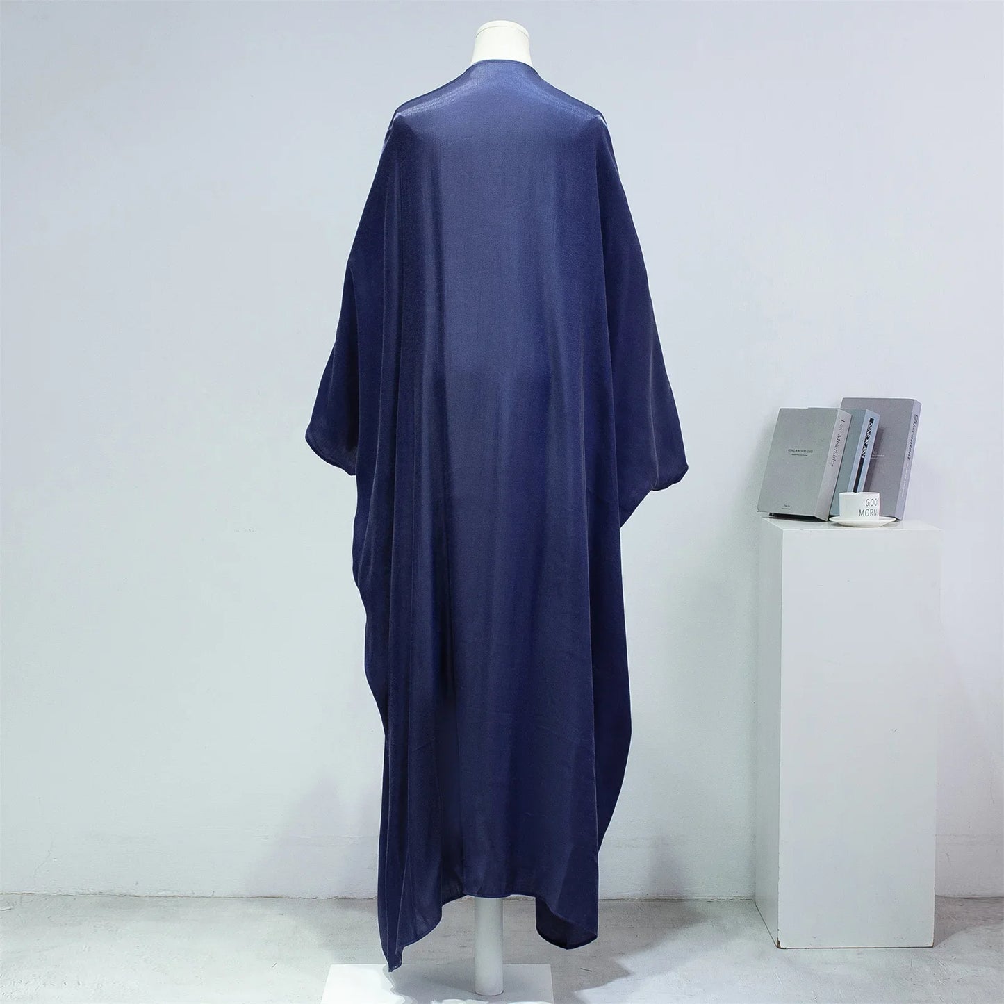 Open Front Abayas – Smocking Sleeve Kaftan Cardigan Coat Style
