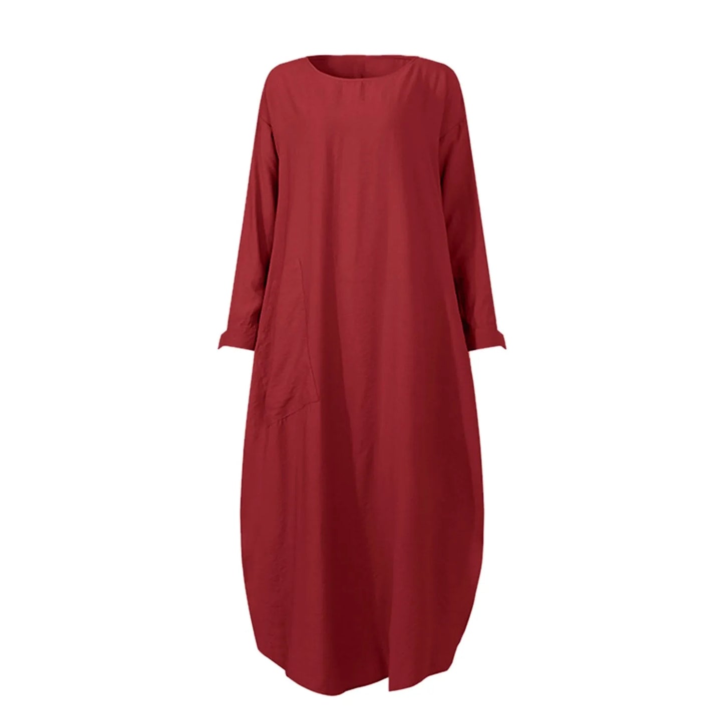 Long Sleeve Casual Arabian Abayas Solid Color Abaya Turkey Kaftans s Maxi