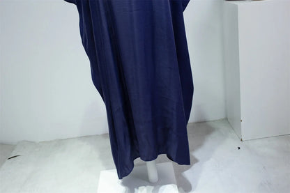 Open Front Abayas – Smocking Sleeve Kaftan Cardigan Coat Style