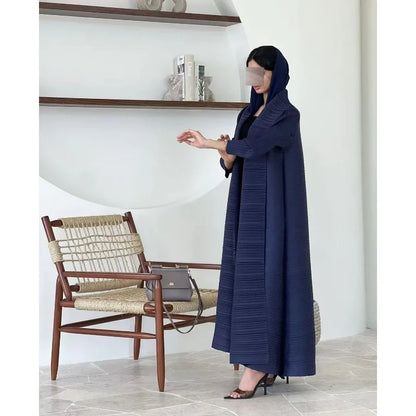 Abaya Vintage Printed Cardigan Loose Large Size Luxury Spring