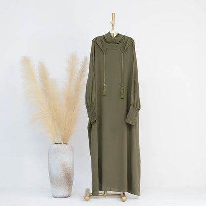 Abaya Morocco Hooded Vestido Kaftan Long 2025