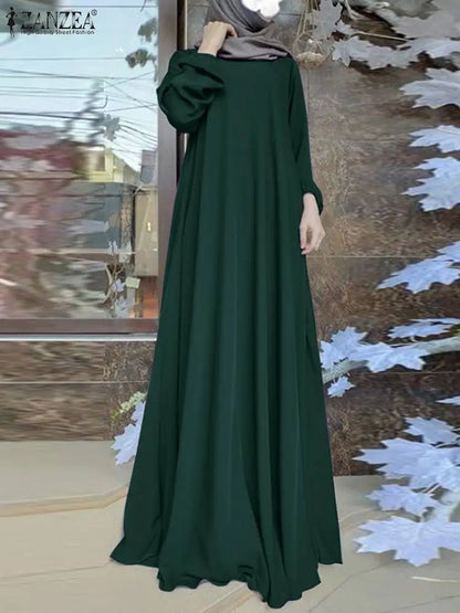 Turkey Abaya Long Maxi Sundress Hijab Vestido Kaftan Isamic