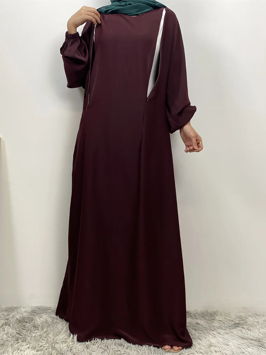 Kebaya Mommy Breastfeeding Abaya Kaftan Caftan