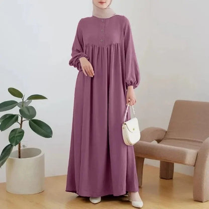 H723 Long Solid Color Loose Fit able Casual Kaftan Sleeveless Foulard Wrap