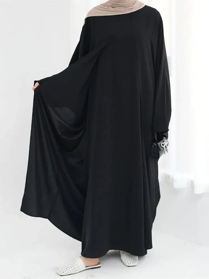 Abaya Splicing Fake Two Pieces Kaftan Abayas Caftan