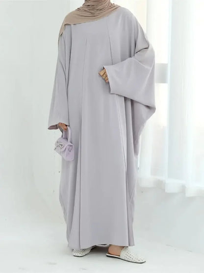Abaya Splicing Fake Two Pieces Kaftan Abayas Caftan