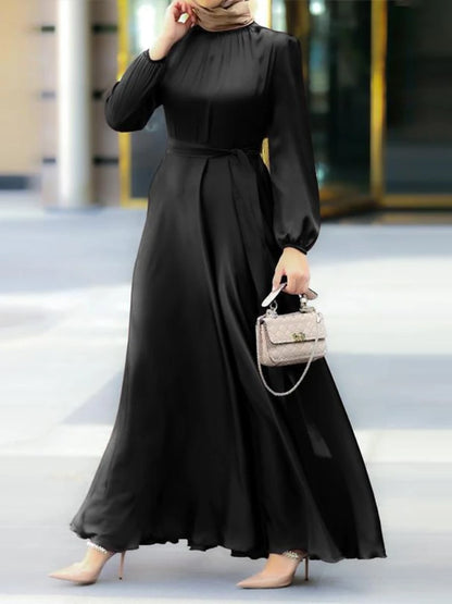 Abaya India Abayas Solid Turkey Morocco Kaftan Longue Largos 2022