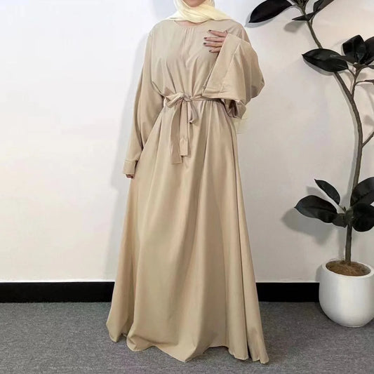 Abayas – Loose Kaftans with Belt and Full Sleeves