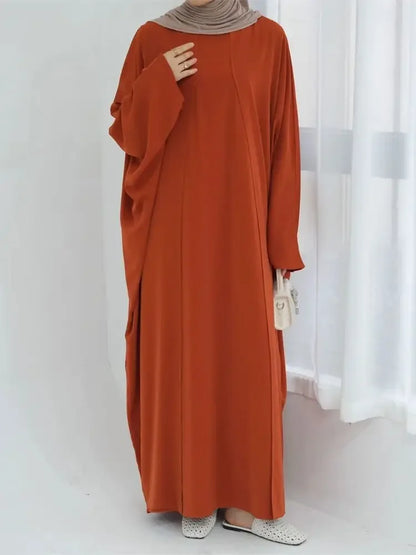 Abaya Splicing Fake Two Pieces Kaftan Abayas Caftan