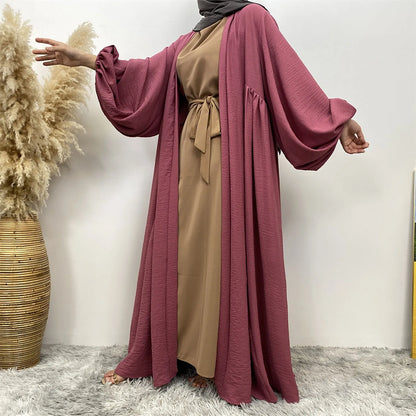 Woman‘S Abaya Turkey Sets Hugs High Quality Set Moroccan Caftan Evening