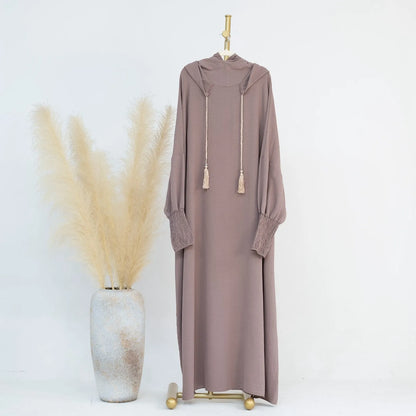 Abaya Morocco Hooded Vestido Kaftan Long 2025