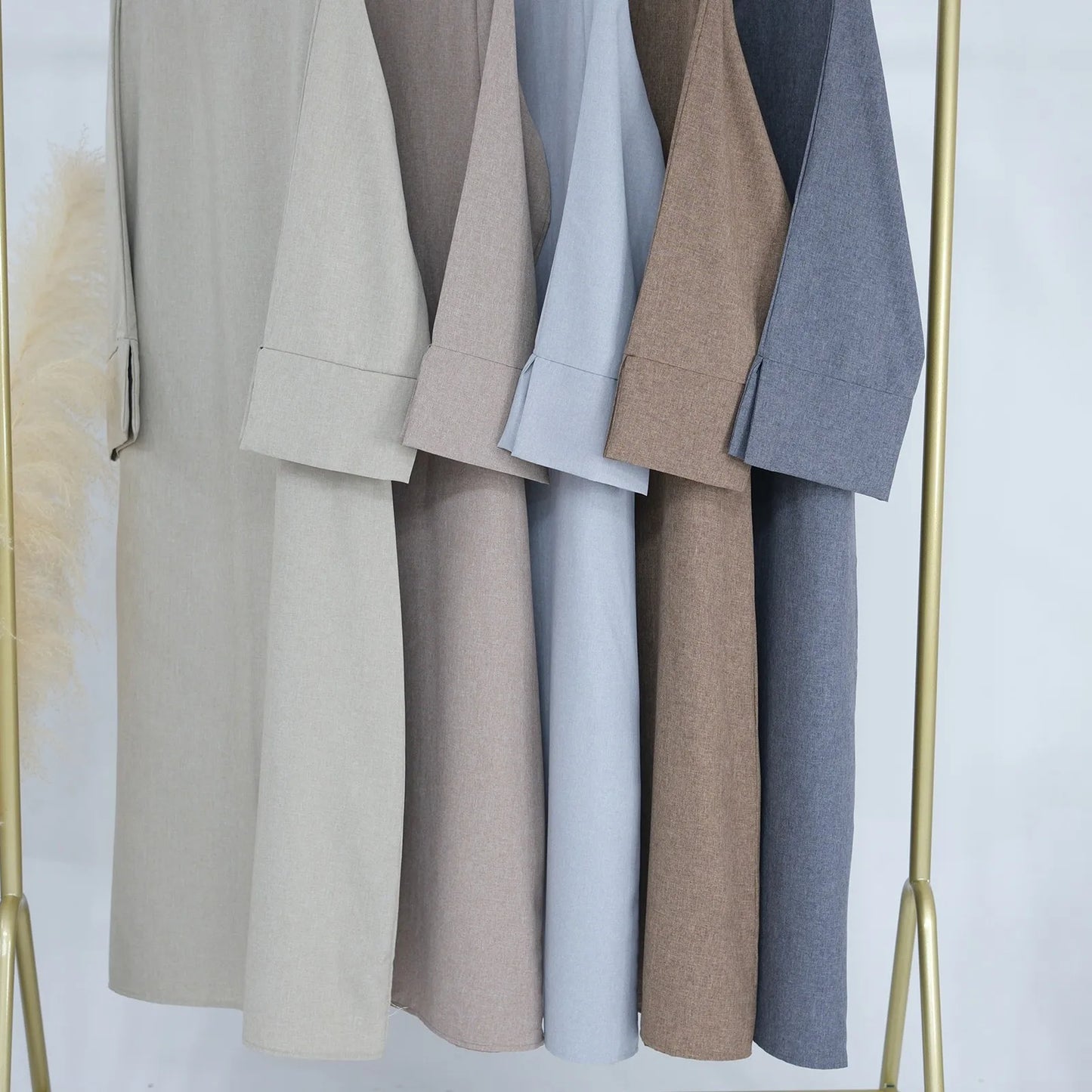 Abaya Luxury Plain Turkey Abayas Kaftan Arabe