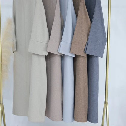 Abaya Luxury Plain Turkey Abayas Kaftan Arabe