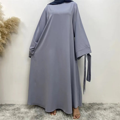 Abayas Kaftans With Belt Full Sleeve s