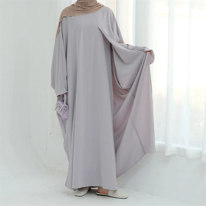 Abaya Splicing Fake Two Pieces Kaftan Abayas Caftan