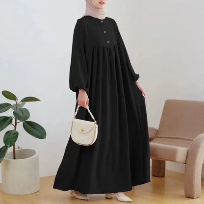 H723 Long Solid Color Loose Fit able Casual Kaftan Sleeveless Foulard Wrap