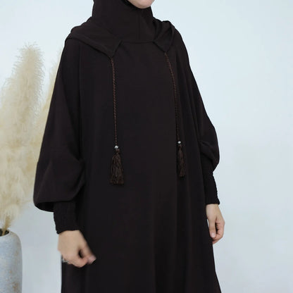 Abaya Morocco Hooded Vestido Kaftan Long 2025
